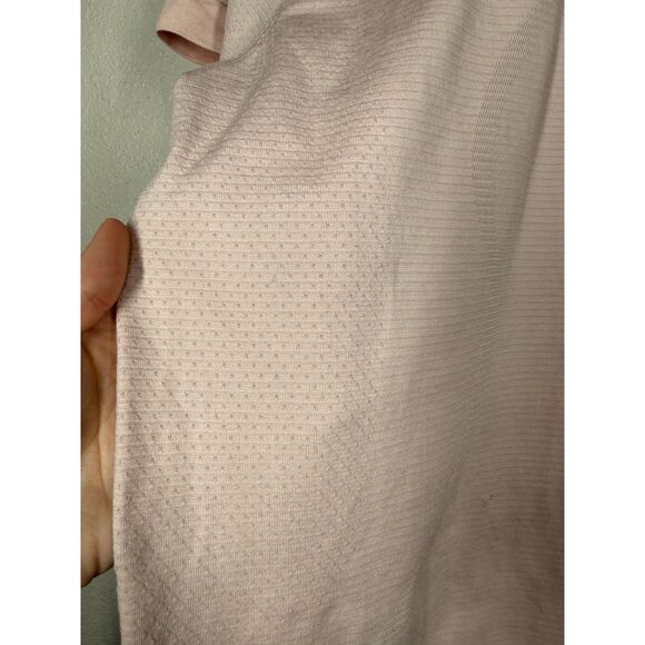 Lululemon Womens Swiftly Tech T Shirt Sz 14 Pink Athletic Seamless Gym - Picture 3 of 8